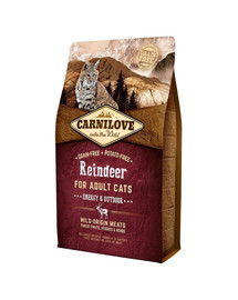 CARNILOVE Cat Energy & Outdoor Reindeer 6 kg