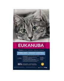EUKANUBA Katze sterilisiert Gewichtskontrolle 10 kg