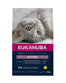 EUKANUBA Katze Kitten Alle Rassen Healthy Start Huhn & Leber 10 kg