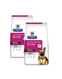 HILL'S Prescription Diet Canine GI Biome Hundefutter für Hunde mit Verdauungsproblemen 20 kg (2x10 kg)