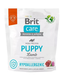 BRIT Care Hypoallergenic Puppy Trockenfutter mit Lammfleisch 1 kg