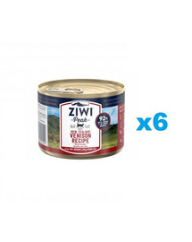 ZIWIPEAK Cat Venison Hirsch 6x185 g