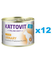 KATTOVIT Feline Diet Urinary Huhn 12 x 185 g