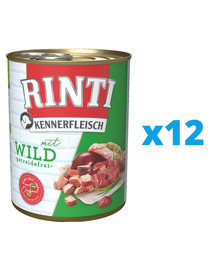 RINTI Kennerfleisch Wild 12 x 800 g