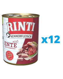 RINTI Kennerfleisch Ente 12 x 800 g
