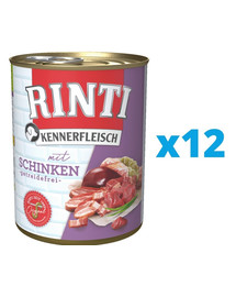 RINTI Kennerfleisch Schinken 12 x 400 g
