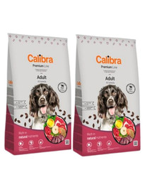 CALIBRA Dog Premium Line Adult Beef 24 kg (2 x 12 kg)