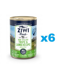 ZIWIPEAK Dog Tripe&Lamb Kutteln&Lamm 6x390 g