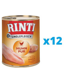 RINTI Singlefleisch Chicken Pure 12 x 400 g