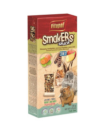 VITAPOL Smakers für Nagetiere - mix 1 3pcs 120g
