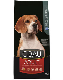 CIBAU Adult Medium für erwachsene Hunde mittlerer Rasse 12 kg