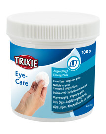 TRIXIE Eye Care Hygienetücher für saubere Augen 100 Stück
