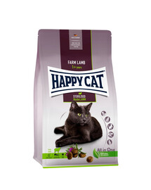 HAPPY CAT Sterilised Adult Weide-Lamm 4 kg