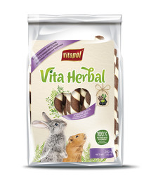 VITAPOL Obst- und Gemüseröhren für Nager und Kaninchen 200g