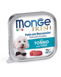 MONGE Fresh Dog Pastete mit Thunfisch 100 g