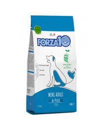 FORZA10 Mini Diet mit Fisch hypoallergenes Trockenfutter für ausgewachsene Hunde kleiner Rassen 1,5 kg