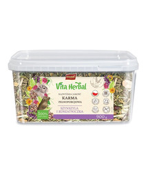 VITAPOL Vita Herbal Alleinfuttermittel für Chinchillas und Nachtschwalben 900g