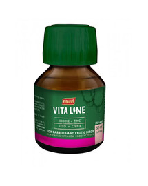 VITAPOL Vitaline Zink + Jod für exotische Vögel 50ml