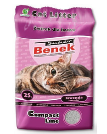 BENEK Super Compact Lavendel 25 L