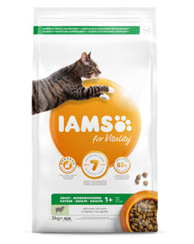 IAMS for Vitality Katzenfutter mit Lamm 3 kg