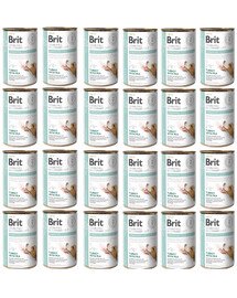 BRIT Veterinary Diet Struvite Turkey&Pea bei Harnwegserkrankungen für Hunde 24x400g