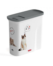 CURVER Pet-Futter-Container Futtercontainer Katze 2l