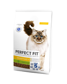PERFECT FIT Sensitive 1+ Truthahn-reiches 7 kg Trockenvollfutter für empfindliche erwachsene Katzen