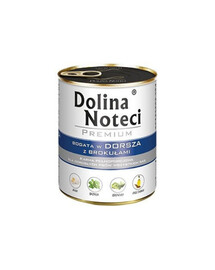 DOLINA NOTECI Premium Kabeljau mit Brokkoli 12x800g