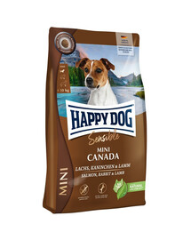 HAPPY DOG Sensible Mini Canada 4kg Lachs, Kaninchen und Lammfleisch
