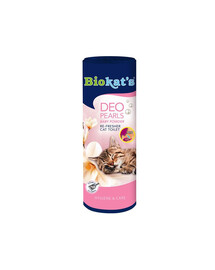 BIOKAT'S Deo Pearls Baby powder 700 g Desodorierungsmittel für Einstreu