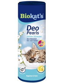 BIOKAT'S Deo Pearls Cotton blossom 700 g Desodorierungsmittel für Einstreu