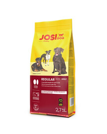 JOSERA JosiDog Regular 2,7kg für erwachsene Hunde mittlerer und großer Rassen