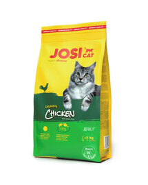 JOSERA JosiCat Crunchy Chicken 1,9kg mit Geflügel für ausgewachsene Katzen