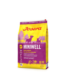JOSERA Miniwell 10kg für erwachsene Hunde kleiner Rassen