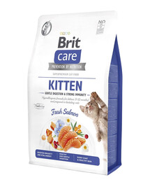 BRIT CARE Grain-Free Kitten Immunity 7 kg hypoallergene Formel für Kätzchen