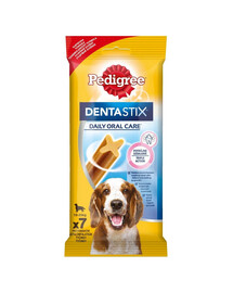 PEDIGREE DentaStix (mittlere Rassen) Zahnsnack für Hunde 70 Stk. - 10x 180g