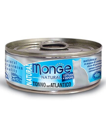 MONGE Natural Cat mit Thunfisch 80g