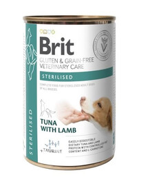 BRIT Grain Free Veterinary Care Sterilised 400 g tuna mit lamm