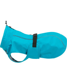 TRIXIE Regenmantel Vimy für Hunde M 45 cm blau