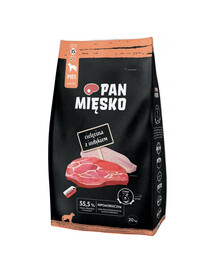 PAN MIĘSKO Kalbfleisch mit Pute XS 20kg
