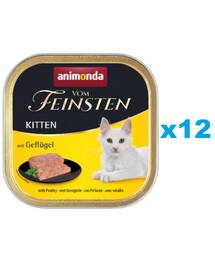 ANIMONDA Vom Feinsten Kätzchen mit Geflügel 12x 100 g