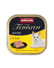 ANIMONDA Vom Feinsten Kitten MIT GEFLÜGEL 100 g