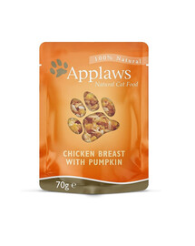 APPLAWS Chicken & Pumpkin Hühnchenbrust & Kürbis 12 x 70 g