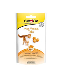GIMCAT Every Day Tabs Multi-Vitamin 40 g Vitamin-Leckerli für Katzen