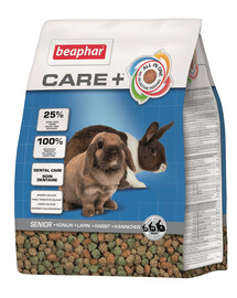 BEAPHAR Care+ Rabbit Senior Kaninchenfutter 1,5 kg