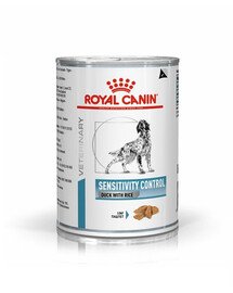 ROYAL CANIN Dog sensitivity control duck Nassfutter für ausgewachsene Hunde mit Futtermittelunverträglichkeiten 410 g