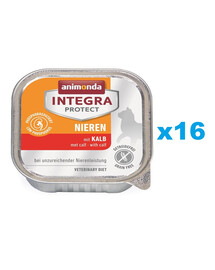 ANIMONDA Integra Niere Renal mit Kalbfleisch 16x 100 g
