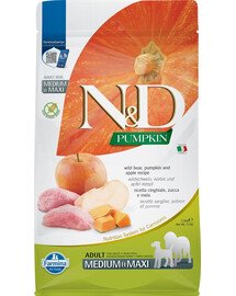 FARMINA N&D Pumpkin Boar & Apple Adult Medium & Maxi 2.5 kg