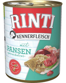 RINTI Kennerfleisch mit Pansen 6x800g