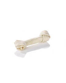 MACED Hundeknochen Gebunden Weiß 16 cm